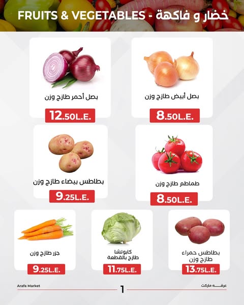 arafa-market offers from 21apr to 30apr 2025 عروض عرفة ماركت من 21 إبريل حتى 30 إبريل 2025 صفحة رقم 2